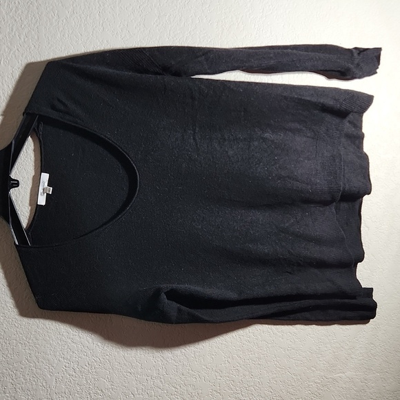 Madewell Sweater Womens Size Small black Merino Wool alpaca blend - Picture 1 of 8